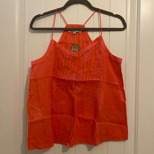 Coral cami top